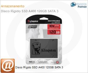 SA400S37/120GB - Disco Rgido SSD A400 120GB SATA 3
