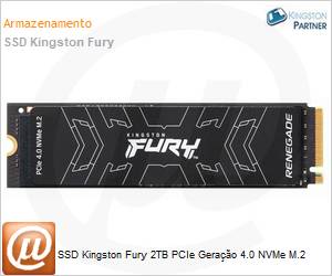 SFYRD/2000G - SSD Kingston Fury 2TB PCIe Gerao 4.0 NVMe M.2 