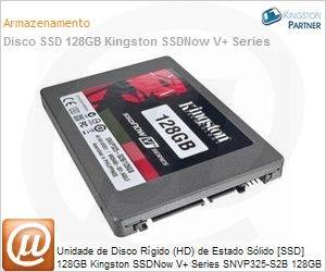 SNVP325-S2B/128GB - Unidade de Disco Rgido (HD) de Estado Slido [SSD] 128GB Kingston SSDNow V+ Series SNVP325-S2B 128GB