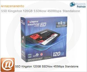 SV300S37A/120G - SSD Kingston 120GB SSDNow 450Mbps Standalone