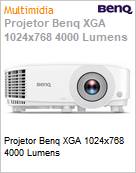 Projetor Benq XGA 1024x768 4000 Lumens  (Figura somente ilustrativa, no representa o produto real)