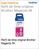 Refil de tinta original Brother Magenta 5K (Figura somente ilustrativa, no representa o produto real)