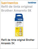 Refil de tinta original Brother Amarelo 5K (Figura somente ilustrativa, no representa o produto real)