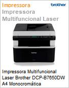 Impressora Multifuncional Laser Brother DCP-B7650DW A4 Monocromtica USB/ETH/Wi-Fi  (Figura somente ilustrativa, no representa o produto real)
