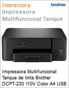 Impressora Multifuncional Tanque de tinta Brother DCPT-230 110V Color A4 USB  (Figura somente ilustrativa, no representa o produto real)