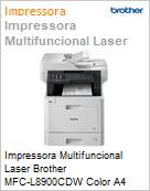 Impressora Laser Colorida Multifuncional Brother MFC-L8900CDW A4  (Figura somente ilustrativa, no representa o produto real)