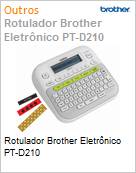 Rotulador Brother Eletrnico PT-D210 (Figura somente ilustrativa, no representa o produto real)
