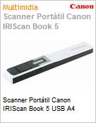 Scanner Porttil Canon IRIScan Book 5 USB A4  (Figura somente ilustrativa, no representa o produto real)