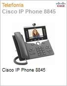 Cisco IP Phone 8845  (Figura somente ilustrativa, no representa o produto real)