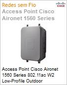 Access Point Cisco Aironet 1560 Series 802.11ac W2 Low-Profile Outdoor  (Figura somente ilustrativa, no representa o produto real)