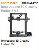 Impressora 3D Creality Ender-3 V2  (Figura somente ilustrativa, no representa o produto real)
