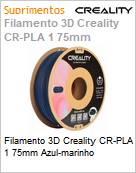 Filamento 3D Creality CR-PLA 1 75mm Azul-marinho (Figura somente ilustrativa, no representa o produto real)