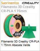 Filamento 3D Creality CR-PLA 1 75mm Abacate Verde (Figura somente ilustrativa, no representa o produto real)