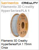 Filamento 3D Creality HyperSeriesPLA 1 75mm Cinza (Figura somente ilustrativa, no representa o produto real)