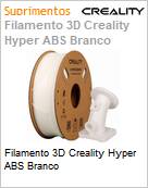 Filamento 3D Creality Hyper ABS Branco (Figura somente ilustrativa, no representa o produto real)