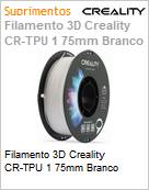 Filamento 3D Creality CR-TPU 1 75mm Branco (Figura somente ilustrativa, no representa o produto real)