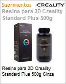 Resina para 3D Creality Standard Plus 500g Cinza (Figura somente ilustrativa, no representa o produto real)