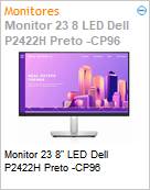 Monitor 23 8 LED Dell P2422H Preto -CP96  (Figura somente ilustrativa, no representa o produto real)