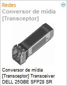 Conversor de mdia [Transceptor] Transceiver DELL 25GBE SFP28 SR  (Figura somente ilustrativa, no representa o produto real)