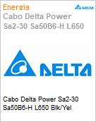 Cabo Delta Power Sa2-30 Sa50B6-H L650 Blk/Yel (Figura somente ilustrativa, no representa o produto real)