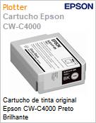 Cartucho de tinta original Epson CW-C4000 Preto Brilhante (Figura somente ilustrativa, no representa o produto real)
