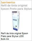 Refil de tinta original Epson Preto para Stylus L200 Bulk-Ink (Figura somente ilustrativa, no representa o produto real)