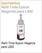 Refil Tinta Epson Magenta para L800 (Figura somente ilustrativa, no representa o produto real)