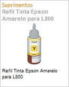 Refil Tinta Epson Amarelo para L800 (Figura somente ilustrativa, no representa o produto real)