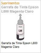 Garrafa de tinta Epson L800 Magenta Claro (Figura somente ilustrativa, no representa o produto real)