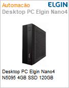 Desktop PC Elgin Nano4 N5095 4GB SSD 120GB  (Figura somente ilustrativa, no representa o produto real)