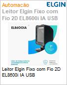 Leitor Elgin Fixo com Fio 2D EL8600i IA USB  (Figura somente ilustrativa, no representa o produto real)
