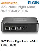 SAT Fiscal Elgin Smart 4GB 1 USB 2 RJ45  (Figura somente ilustrativa, no representa o produto real)