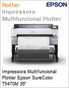 Impressora Multifuncional Plotter Epson SureColor T5470M 36  (Figura somente ilustrativa, no representa o produto real)