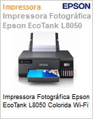 Impressora Fotogrfica Epson EcoTank L8050 Colorida Wi-Fi  (Figura somente ilustrativa, no representa o produto real)