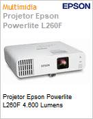 Projetor Epson Powerlite L260F 4.600 Lumens  (Figura somente ilustrativa, no representa o produto real)