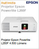 Projetor Epson Powerlite L260F 4.600 Lmens  (Figura somente ilustrativa, no representa o produto real)