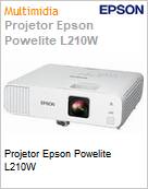 Projetor Epson Powelite L210W  (Figura somente ilustrativa, no representa o produto real)