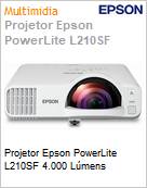 Projetor Epson PowerLite L210SF 4.000 Lmens  (Figura somente ilustrativa, no representa o produto real)