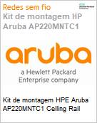 Kit de montagem HPE Aruba AP220MNTC1 Ceiling Rail (Figura somente ilustrativa, no representa o produto real)