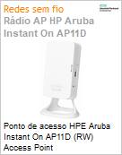 Ponto de acesso HPE Aruba Instant On AP11D (RW) Access Point (Figura somente ilustrativa, no representa o produto real)