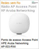 Ponto de acesso Access Point HPE Aruba Networking AP-503-RWi  (Figura somente ilustrativa, no representa o produto real)