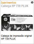 Cabea de impresso original HP 739 PLUK  (Figura somente ilustrativa, no representa o produto real)