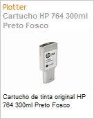 Cartucho de tinta original HP 764 Preto Fosco PLUK 300ml (Figura somente ilustrativa, no representa o produto real)