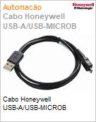 Cabo Honeywell USB-A/USB-MICROB (Figura somente ilustrativa, no representa o produto real)