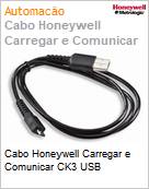Cabo Honeywell Carregar e Comunicar CK3 USB  (Figura somente ilustrativa, no representa o produto real)