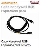Cabo Honeywell USB Espiralado para Leitores (Figura somente ilustrativa, no representa o produto real)