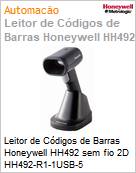 Leitor de Cdigos de Barras Honeywell HH492 sem fio 2D HH492-R1-1USB-5  (Figura somente ilustrativa, no representa o produto real)