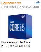 Processador Intel Core i5-10400 4.3 LGA 1200  (Figura somente ilustrativa, no representa o produto real)