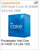 Processador Intel Core i5-11400F 2.6 LGA 1200  (Figura somente ilustrativa, no representa o produto real)