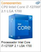 Processador Intel Core i7-12700F 2.1 LGA 1700  (Figura somente ilustrativa, no representa o produto real)
